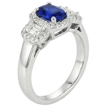 Afbeelding in Gallery-weergave laden, echte round diamant 5karaat ring close-up detail
