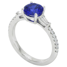 Afbeelding in Gallery-weergave laden, Natuurlijke Saffier Ring 5ct - Witgoud 14K
