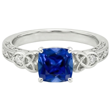 Afbeelding in Gallery-weergave laden, echte round diamant 2.50karaat ring close-up detail
