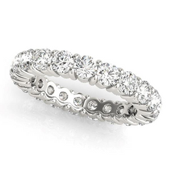 Diamant Eternity Band 0,15 karaat – 14K Witgoud