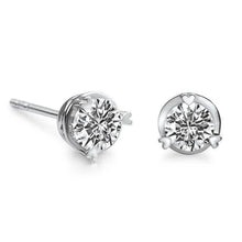 Afbeelding in Gallery-weergave laden, GIA-gecertificeerd Natuurlijke Diamanten Oorbellen 3.22ct - Witgoud 14K
