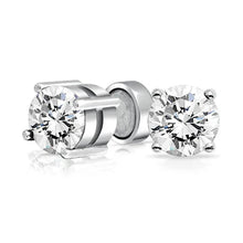 Afbeelding in Gallery-weergave laden, GIA-gecertificeerd Natuurlijke Diamanten Oorbel 3.51ct - Witgoud 14K

