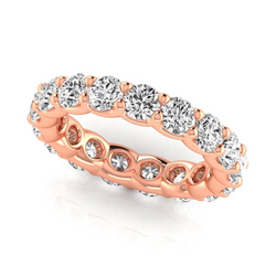 Briljant Eternity Band 3,60 karaat – 14 Karaat Rosé Goud
