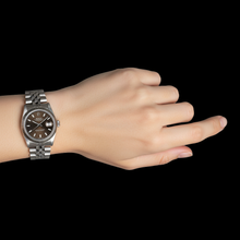 Afbeelding in Gallery-weergave laden, 31 mm Rolex roestvrijstalen horloge met datumaanduiding
