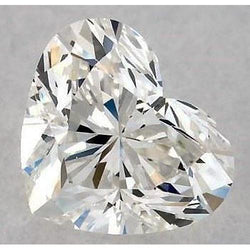 3,25 karaat hartvormige natuurlijke diamant, gewonnen uit de aarde, losse diamant, F VS1, zeer goede slijping.