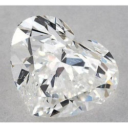 3,5 karaat hartvormige natuurlijke diamant, gewonnen uit de aarde, losse diamant E VS1, zeer goede slijping.