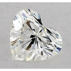3,5 karaat hartvormige natuurlijke diamant, gewonnen uit de aarde, losse diamant E VVS1, zeer goede slijping.