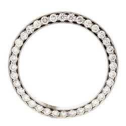 Echte Diamant Bezel voor Rolex Datejust President 36mm Heren Horloge 3,5 karaat – Roestvrij Staal