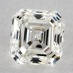 3,75 karaat Asscher natuurlijke, uit de aarde gedolven diamant – los – F VVS1 – Zeer goede slijpkwaliteit