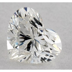 3,75 karaat hartvormige natuurlijke diamant, gewonnen uit de aarde, losse diamant, F VS1, zeer goede slijping.