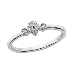 3 Stenen Verlovingsring Peer Oude Mijnwerker Echt Diamanten Ring Set 1,25 Karaat