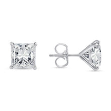 Afbeelding in Gallery-weergave laden, Natuurlijke Diamanten Oorbellen 3.00ct - Witgoud 14K
