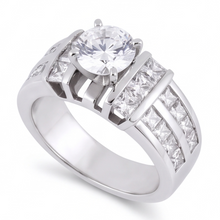 Afbeelding in Gallery-weergave laden, 3,01 karaat Diamanten jubileumring wit goud 14K
