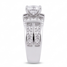 Afbeelding in Gallery-weergave laden, 3,01 karaat Diamanten jubileumring wit goud 14K
