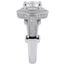 Afbeelding in Gallery-weergave laden, 3,50 Karaat Diamanten Verlovingsring Luxe Antiek Wit Goud 14K
