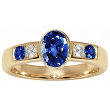 Afbeelding in Gallery-weergave laden, echte round diamant 3.61karaat ring zijaanzicht
