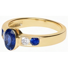 Afbeelding in Gallery-weergave laden, echte round diamant 3.61karaat ring close-up detail
