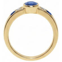 Afbeelding in Gallery-weergave laden, echte round diamant 3.61karaat ring profielweergave
