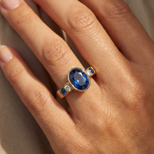 Afbeelding in Gallery-weergave laden, echte round diamant 3.61karaat ring op wit
