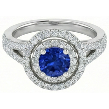 Afbeelding in Gallery-weergave laden, echte round diamant 4.25karaat ring vooraanzicht
