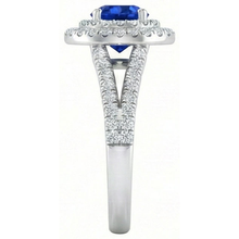 Afbeelding in Gallery-weergave laden, echte round diamant 4.25karaat ring bovenaanzicht
