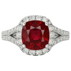 Echte Robijn Ring 4.35 Karaat