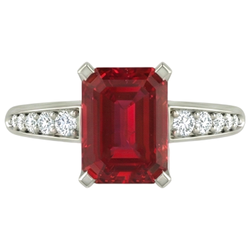 Echte Robijn Ring 4.35 Karaat