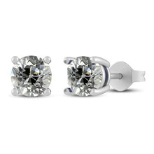 Afbeelding in Gallery-weergave laden, 4 Ct Natuurlijk Diamanten Oorbellen
