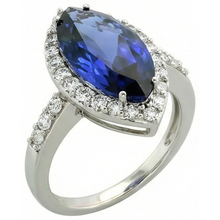 Afbeelding in Gallery-weergave laden, 4 Karaat Saffier Ring
