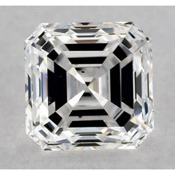 4 Karaat Natuurlijke, uit de aarde gedolven Asscher-diamant (los) – F VS1 – Zeer goede slijpkwaliteit