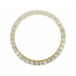 Heren Briljant Horloge – Pavé 4 karaat 18K Geelgoud