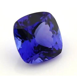 Cushion Blauwe Tanzaniet Loose Sapphires Natural – 4 karaat in