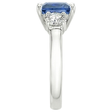 Afbeelding in Gallery-weergave laden, echte round diamant 4karaat ring profielweergave
