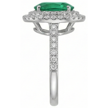 Afbeelding in Gallery-weergave laden, echte round diamant 4.35karaat ring bovenaanzicht
