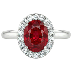 Echte Robijn Ring 4.55 Karaat