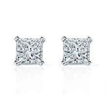 Afbeelding in Gallery-weergave laden, Natuurlijke Diamanten Oorbel 4ct - Witgoud 14K
