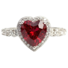 Afbeelding in Gallery-weergave laden, echte round diamant 5.50karaat ring close-up detail
