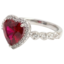 Afbeelding in Gallery-weergave laden, echte round diamant 5.50karaat ring vooraanzicht
