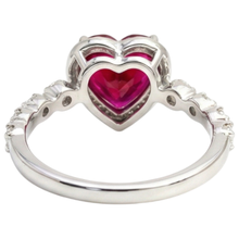 Afbeelding in Gallery-weergave laden, echte round diamant 5.50karaat ring band detail
