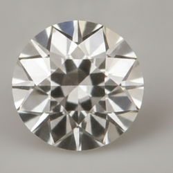 5 Karaat Losse Diamant Natuurlijk Authentiek Antiek Oud Europees Geslepen Rond H VS1