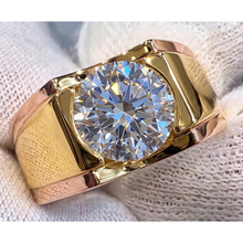 Afbeelding in Gallery-weergave laden, 5 Karaat Diamanten Herenring
