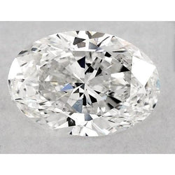 5,5 Karaat Ovale Natuurlijke, uit de aarde gedolven Diamant (Los) – F VVS1 – Zeer Goede Slijpkwaliteit
