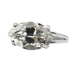 Handgemaakte Diamant Solitaire Verlovingsring 5 karaat |