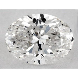 6 Karaat Ovale Natuurlijke, uit de aarde gedolven Diamant (los) – F VVS1 – Zeer Goede slijping