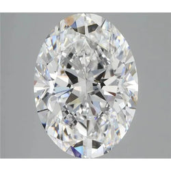 Ovaal Geslepen Diamant Diamond – 6,01 karaat in Gold