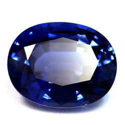 Gold GIA Gekeurd Blauwe Saffier Gemstone 6,54 karaat