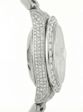 Afbeelding in Gallery-weergave laden, Rolex Datejust Dameshorloge Volledig Diamanten Armband 12 Karaat
