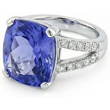 Afbeelding in Gallery-weergave laden, 7 Karaat Natuurlijke Saffier Edelsteen Ring
