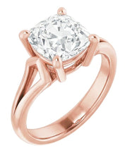 Afbeelding in Gallery-weergave laden, 7 Karaat Kussen Natuurlijke Echte Diamanten (Niet Labgekweekt) Ring Voor Dames

