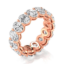 Afbeelding in Gallery-weergave laden, Briljant Eternity Band 7,50 karaat 14 Karaat Rosé Goud – hoofdaanzicht
